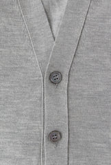 Svevo Parma Gray Cashmere Blend Cardigan - (K823231) - Parent