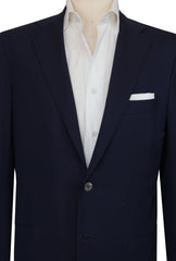 $6195 Kiton Dark Blue Wool Solid Sportcoat - (KT221261) - Parent