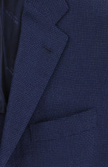 $7800 Kiton Blue Cashmere Blend Solid Sportcoat - (KT57251) - Parent