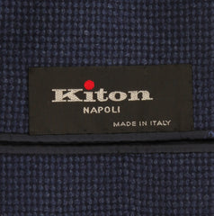 $7800 Kiton Blue Cashmere Blend Solid Sportcoat - (KT57251) - Parent
