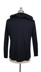 $795 Kiton Dark Blue Cotton Jacket - (KT89257) - Parent