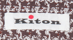 Kiton Brown Fancy Cotton Shirt - Slim - (KT12122330) - Parent