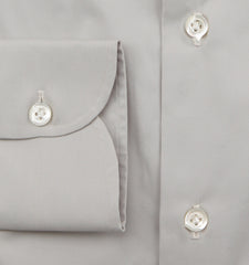 Luigi Borrelli Light Gray Shirt - Slim - (LB1119225) - Parent