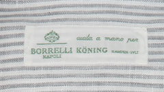 Luigi Borrelli Light Gray Linen Shirt - Slim - (LB1119228) - Parent