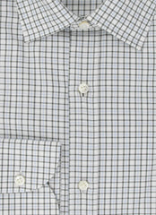 Luigi Borrelli Dark Green Plaid Cotton Shirt - Slim - (LB923238) - Parent