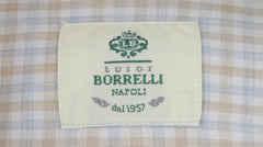 $500 Luigi Borrelli Light Brown Cotton Shirt - Slim - (LB382611) - Parent
