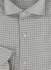 $500 Luigi Borrelli Light Green Shirt - Slim - (LB1231251) - Parent