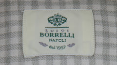$500 Luigi Borrelli Light Green Shirt - Slim - (LB1231251) - Parent