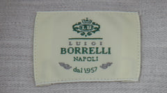 $500 Luigi Borrelli Light Gray Solid Shirt - Slim - (LB12272513) - Parent
