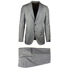 Lardini Gray Wool Pick and Pick Suit - (AQ28461A) - Parent