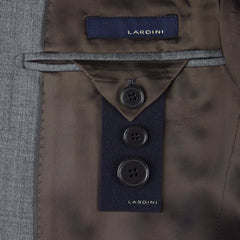 Lardini Gray Wool Pick and Pick Suit - (AQ28461A) - Parent