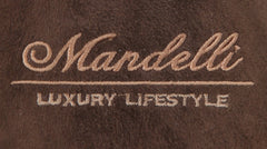Mandelli Brown Suede Solid Jacket Vest - (MM312242) - Parent