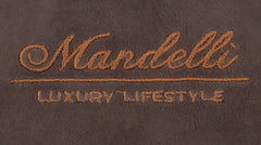 $2600 Mandelli Light Brown Suede Solid Jacket Vest - (MM328243) - Parent