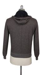 $3275 Mandelli Brown Cashmere Blend Solid Jacket - (MM1028256) - Parent