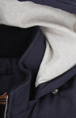 $2700 Mandelli Navy Blue Wool Blend Solid Jacket Vest - (MM86248) - Parent