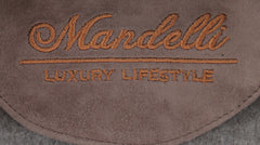 $3525 Mandelli Brown Wool Blend Solid Coat - (MM115243) - Parent