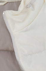 $1800 Mandelli Off White Polyester Solid Jacket Vest - (MM115242) - Parent