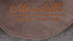 $3350 Mandelli Gray Cashmere Blend Solid Jacket - (MM115245) - Parent