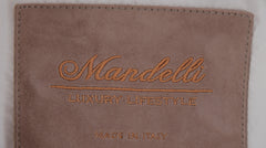 $5600 Mandelli Beige Cashmere Solid Coat - (MM10282512) - Parent