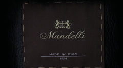 $7975 Mandelli Black Wool Blend Solid Jacket - (MM1028257) - Parent