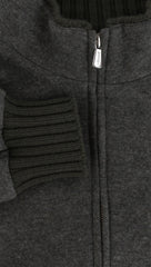 $3375 Mandelli Gray Cashmere Blend Solid Jacket - (MM221261) - Parent