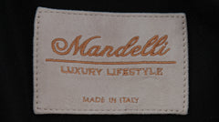 $5100 Mandelli Black Silk Solid Coat - (MM1113252) - Parent