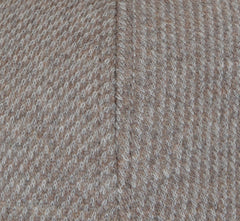 $450 Mandelli Light Brown Solid Wool Blend Baseball Cap - (MM38251) - Parent