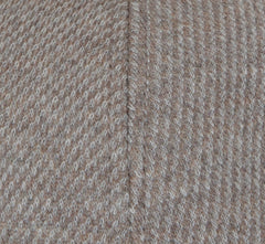 $450 Mandelli Light Brown Solid Wool Blend Baseball Cap - (MM38251) - Parent
