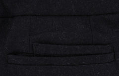 $1300 Mandelli Dark Blue Solid Cashmere Blend Pants - Slim - (MM43249) - Parent