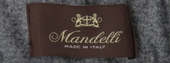$450 Mandelli Gray Solid Wool Pants - Slim - (MM43248) - Parent