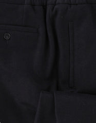 $1575 Mandelli Dark Blue Solid Cashmere Blend Pants - Slim - (MM1016254) - Parent