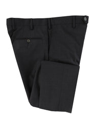 $595 Marco Pescarolo Charcoal Gray Solid Wool Pants - Slim - 42/58 - (MP1113243)