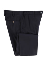 $595 Marco Pescarolo Dark Blue Solid Wool Pants - Slim - 42/58 - (MP1113242)