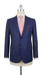 New Principe d'Eleganza Navy Blue Wool Suit - 40/50 - (FDL3BA23900108R7)