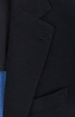 $3000 Principe d'Eleganza Dark Blue Solid Sportcoat - (PE521252) - Parent