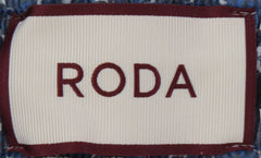 $300 Roda Dark Blue Fancy Swim Shorts - Slim - (RD529241) - Parent