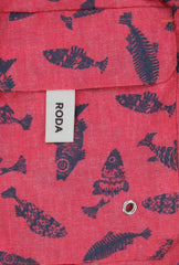 $300 Roda Pink Fancy Swim Shorts - Slim - (RD529245) - Parent