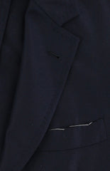$3150 Sartorio Napoli Dark Blue Cashmere Solid Sportcoat - (SA517252) - Parent