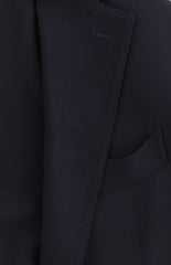 $3125 Sartorio Napoli Dark Blue Wool Solid Sportcoat - (SA1211251) - Parent