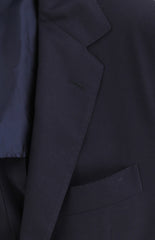 $3125 Sartorio Napoli Dark Blue Wool Solid Sportcoat - (SA1211252) - Parent