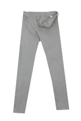 $550 Sartorio Napoli Light Gray Solid Jeans - Slim - (SA322252) - Parent