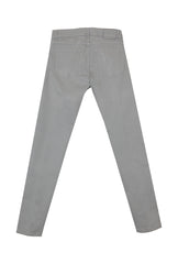 $550 Sartorio Napoli Light Gray Solid Jeans - Slim - (SA322252) - Parent