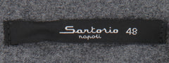 $850 Sartorio Napoli Gray Solid Wool Pants - Slim - (SA322254) - Parent