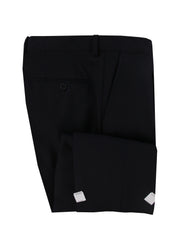 $3425 Sartorio Napoli Dark Blue Wool Blend Solid Suit - (SA712251) - Parent