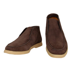$575 Sartorio Napoli Brown Calf Leather Ankle Boots - 6/5 - (SA328241)