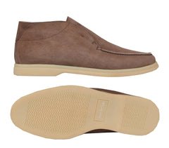 $575 Sartorio Napoli Light Brown Calf Leather Ankle Boots - (SA328242) - Parent