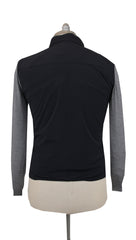 $2250 Sartorio Napoli Dark Blue Nylon Solid Jacket Vest - (SA9420241) - Parent