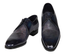 Santoni Multi-Colored Leather Shoes - Lace Ups - (ST121720215) - Parent