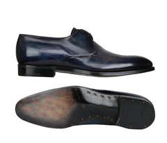 Santoni Multi-Colored Leather Shoes - Lace Ups - (ST121720215) - Parent