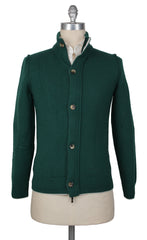 Svevo Parma Green Cashmere Solid Jacket - (SV1229222) - Parent